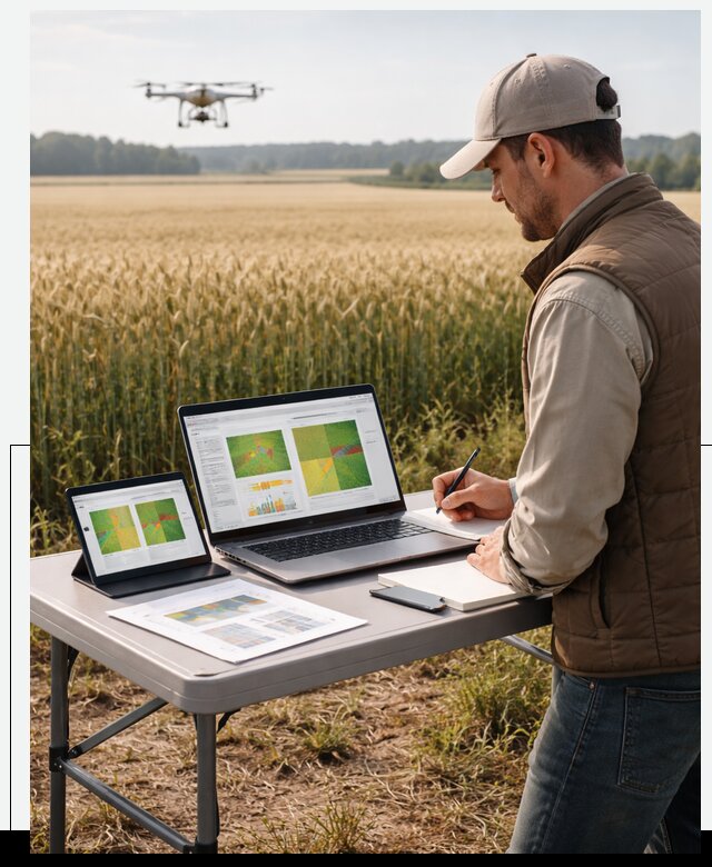 Система AI прогнозирования урожайности для точных агрономий в Чайковском