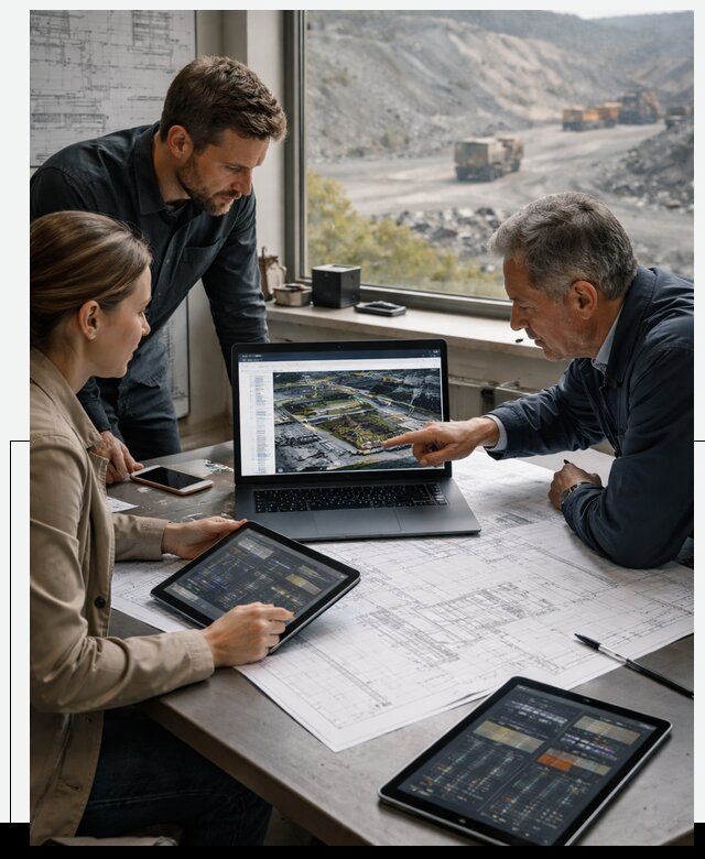 Разработка и внедрение систем для горнодобычи в Чайковском